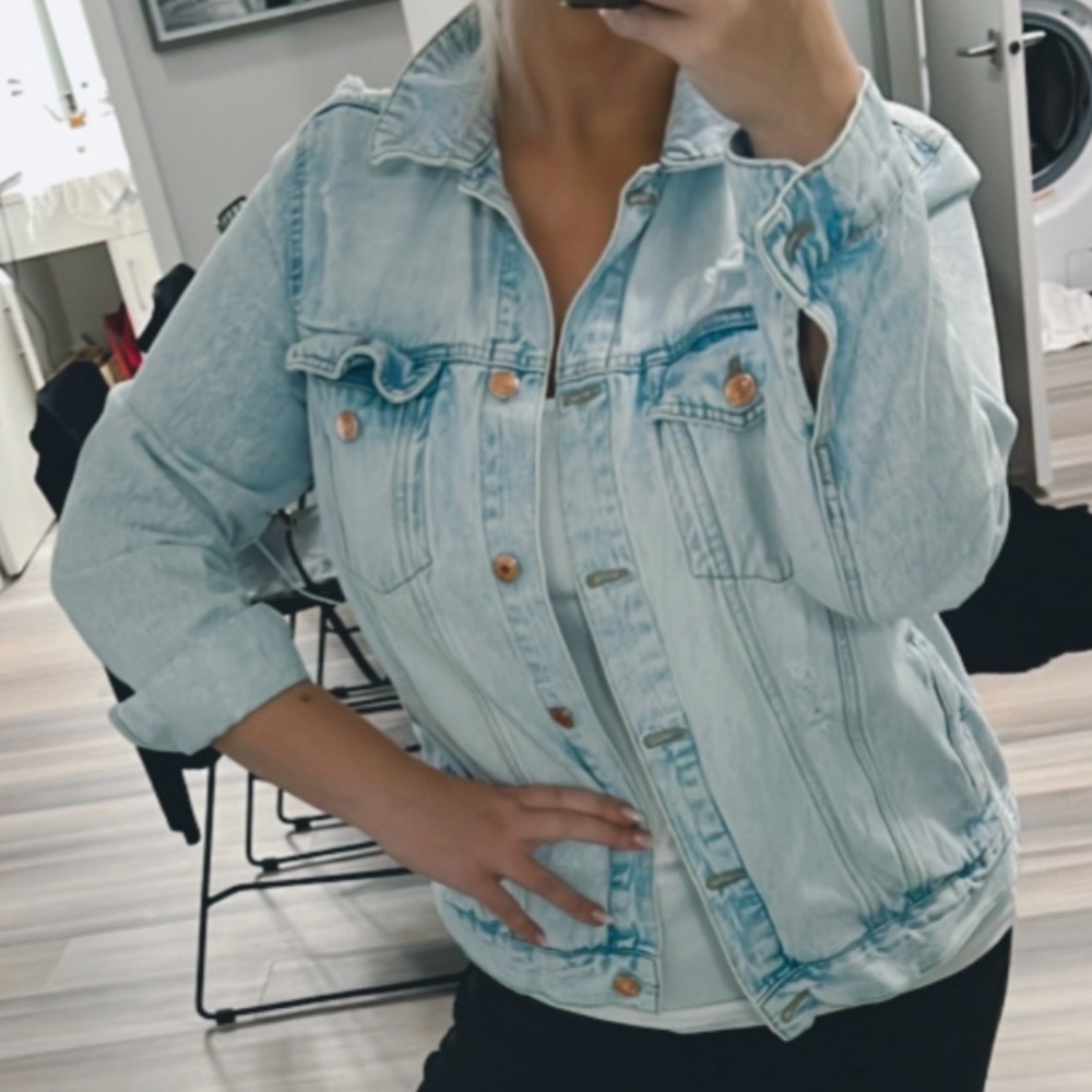 Dex Distressed Denim Jacket